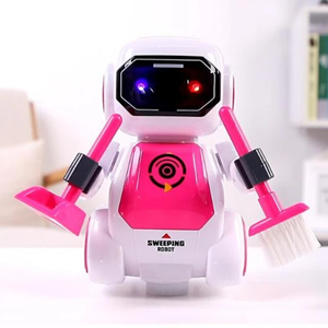 ربات اسباب بازی کنترلی نظافتچی صورتی SMART CLEANING ROBOT مدل T21B-2629_اسباب بازی